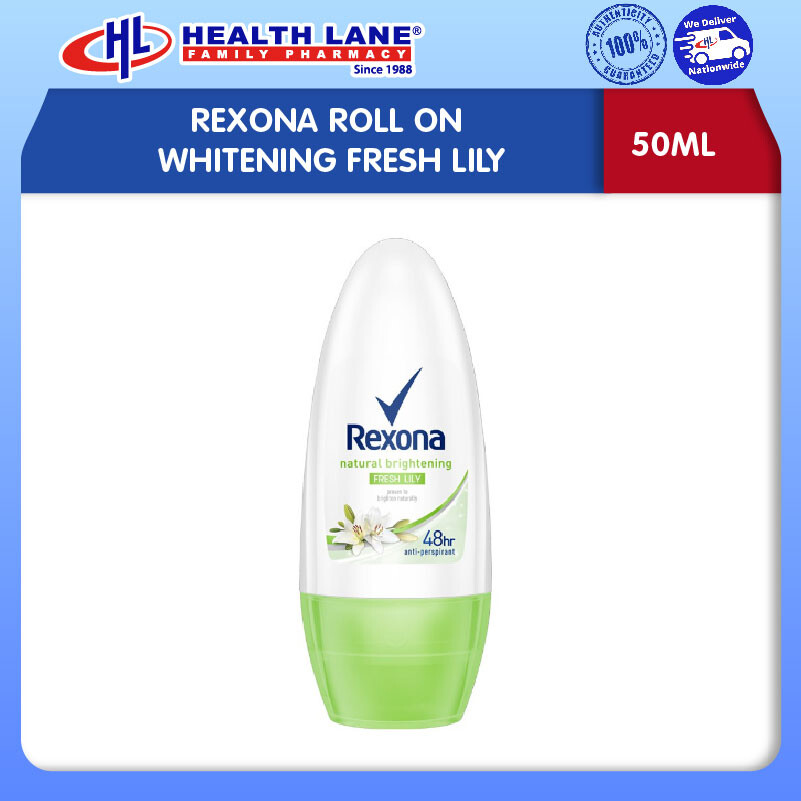 REXONA ROLL ON PEMUTIH FRESH LILY (45ML)
